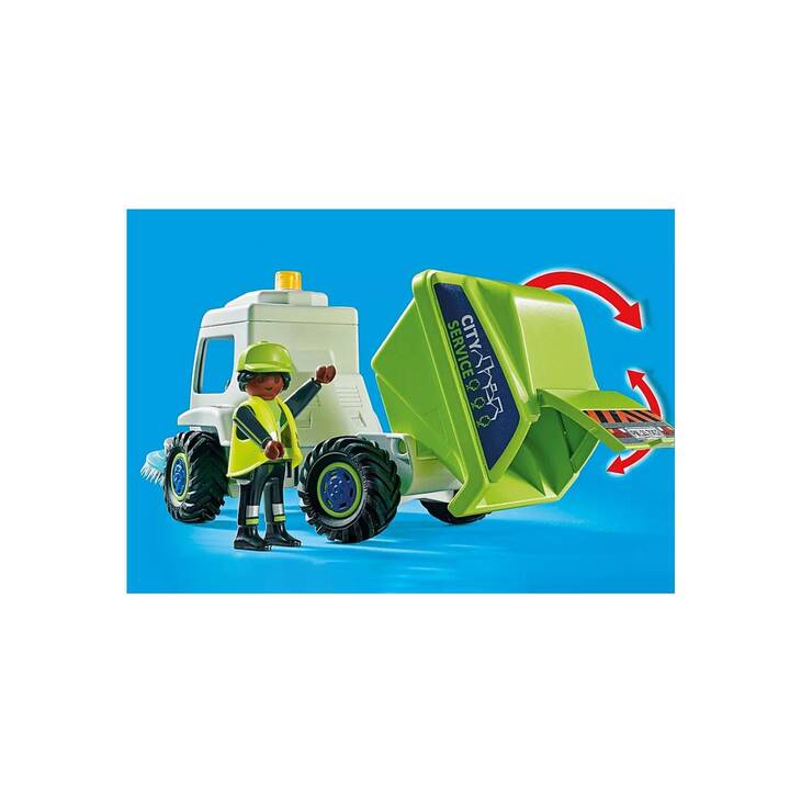 PLAYMOBIL City Action Sweeper machine (71432)