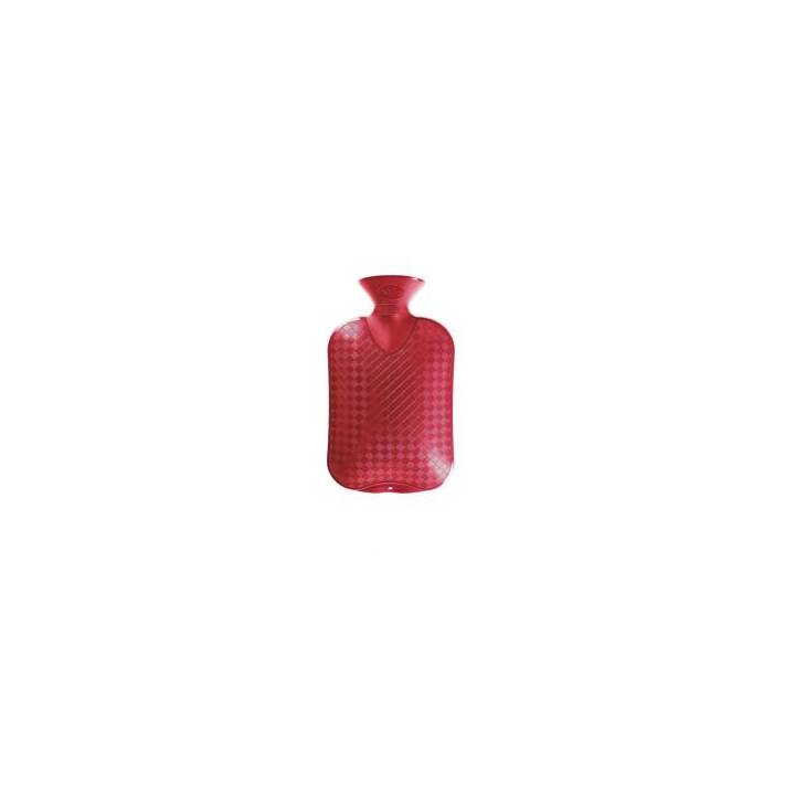 FASHY Bouillotte d'eau chaude (2 l, Rouge)