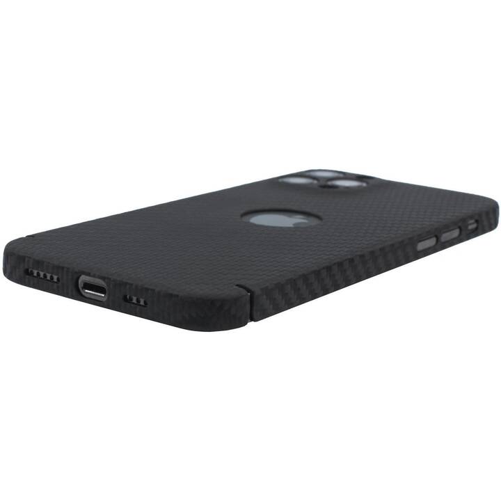 NEVOX Backcover Carbon (iPhone 14 Pro Max, Einfarbig, Schwarz)
