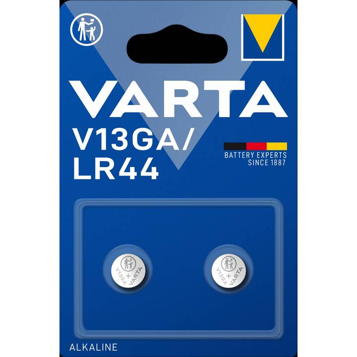 VARTA Batterie (LR44 / LR1154 / AG13, 2 Stück)