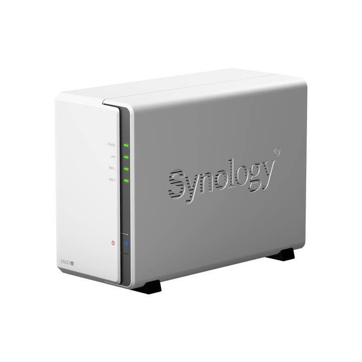 SYNOLOGY DS223j 2-bay WD Red Plus (2 x 8000 Go)