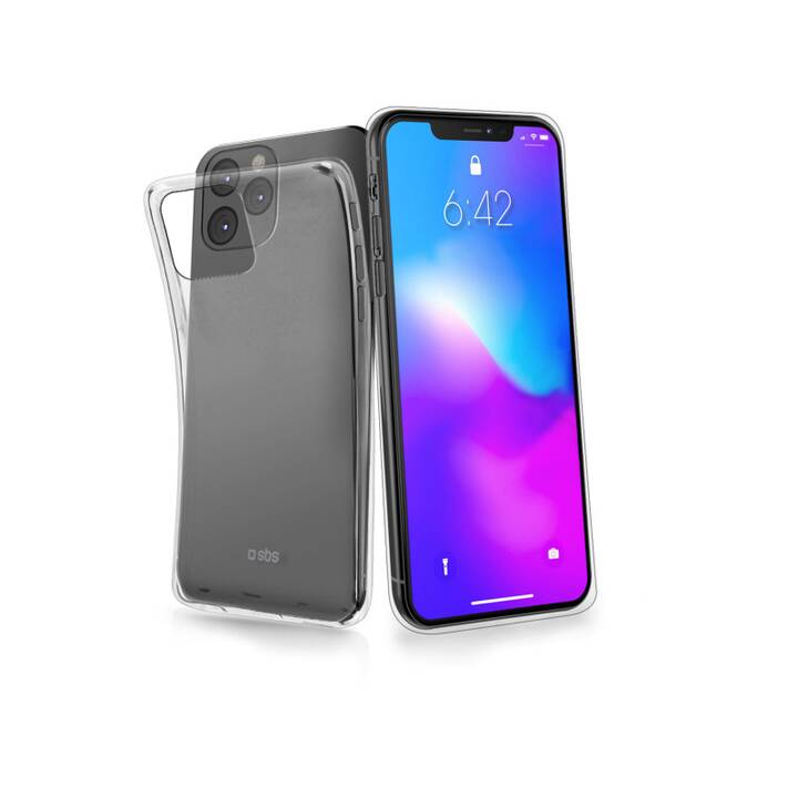 SBS Backcover Skinny (iPhone 11 Pro Max, Transparente)