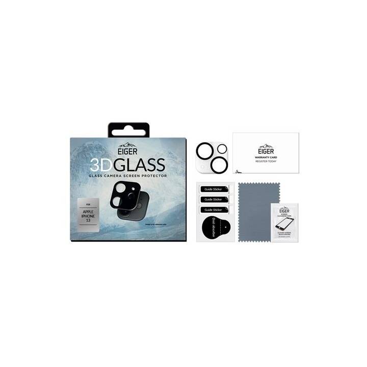 EIGER Verre de protection de l'appareil photo 3D Glass (iPhone 13, 1 pièce)