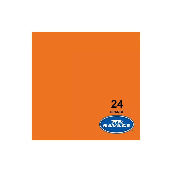 SAVAGE Arrière-plan photo (Orange, 2.72 x 11 m)