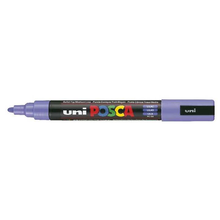 UNI-BALL Permanent Marker (Violett, 1 Stück)