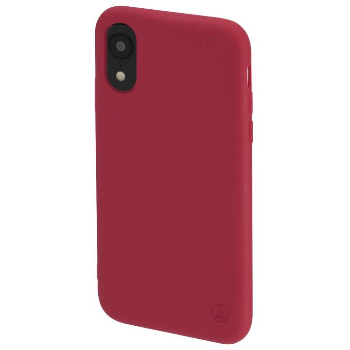 HAMA Backcover Finest Feel (iPhone XR, Rot)