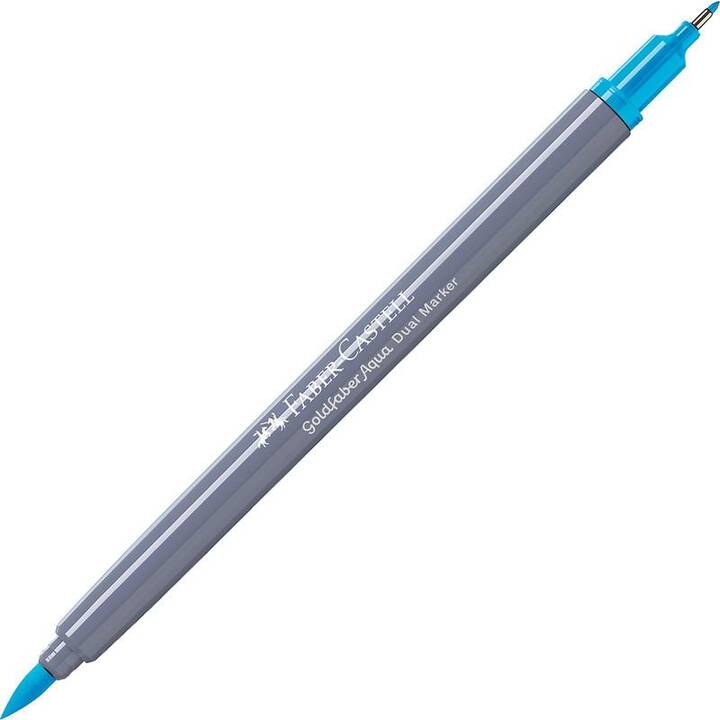 FABER-CASTELL Marcatore acquerello Goldfaber Aqua (Blu, 1 pezzo)