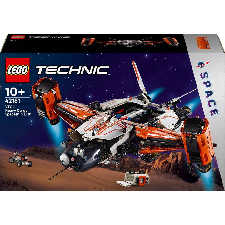 LEGO Technic Astronave Heavy Cargo VTOL LT81 (42181)