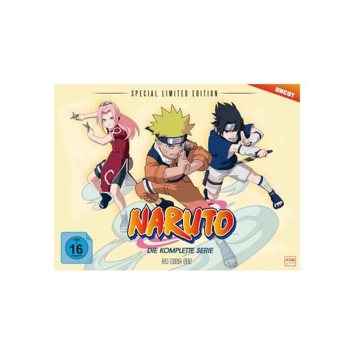 Naruto - Die komplette Serie (JA, DE)