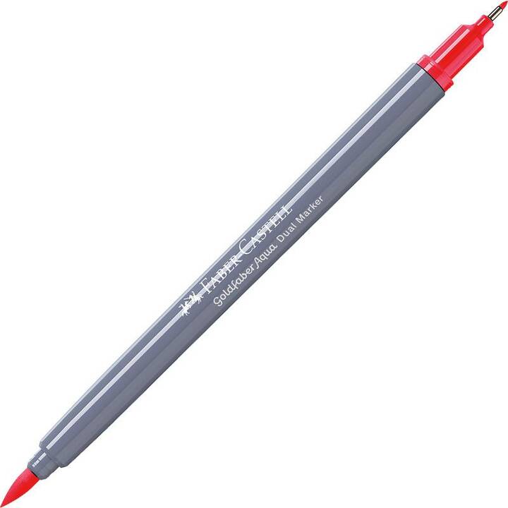 FABER-CASTELL 122 Crayon feutre (Rouge, 1 pièce)