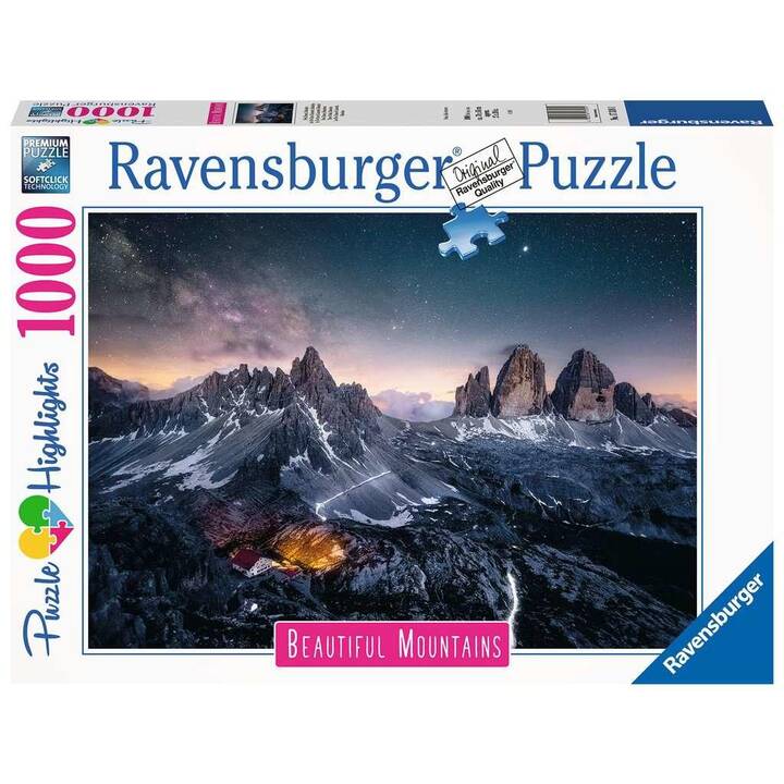 RAVENSBURGER Dolomites Puzzle (1000 pièce)