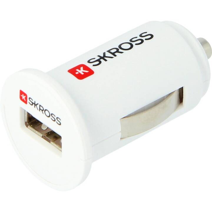 SKROSS Kfz Ladegerät (Zigarettenanzünder, USB Typ-A)