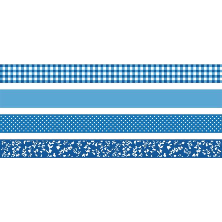 HEYDA Washi Tape Set (Blu, 5 m)