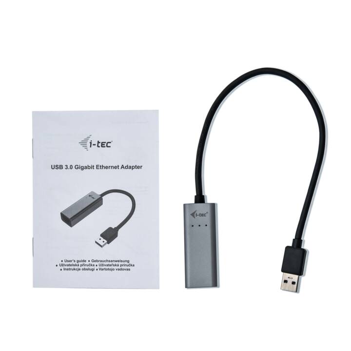 I-TEC Adapter (RJ-45, USB 3.0, 28 cm)