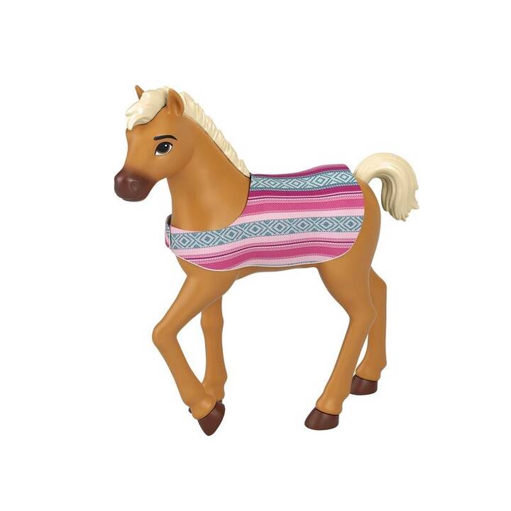 MATTEL Spirit Untamed Miradero Festivalstand Reitausrüstung & Pony Cheval de poupée (Multicolore)