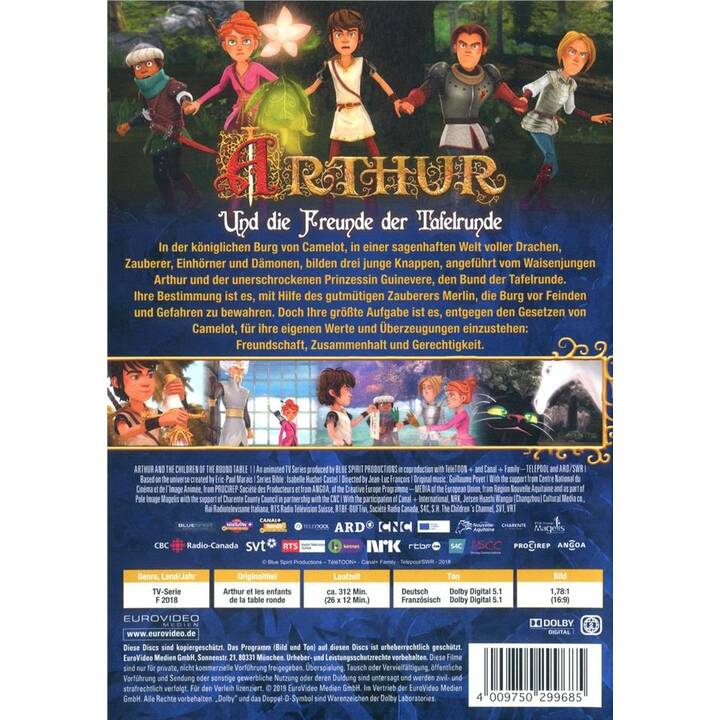 Arthur und die Freunde der Tafelrunde Staffel 2 (DE, FR)