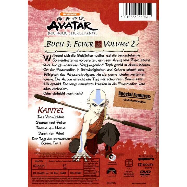 Avatar - Der Herr der Elemente  Vol. 2 (NL, DE, EN, FR)