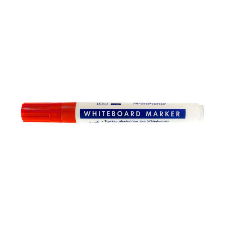BÜROLINE Whiteboard Marker (Rot, 1 Stück)