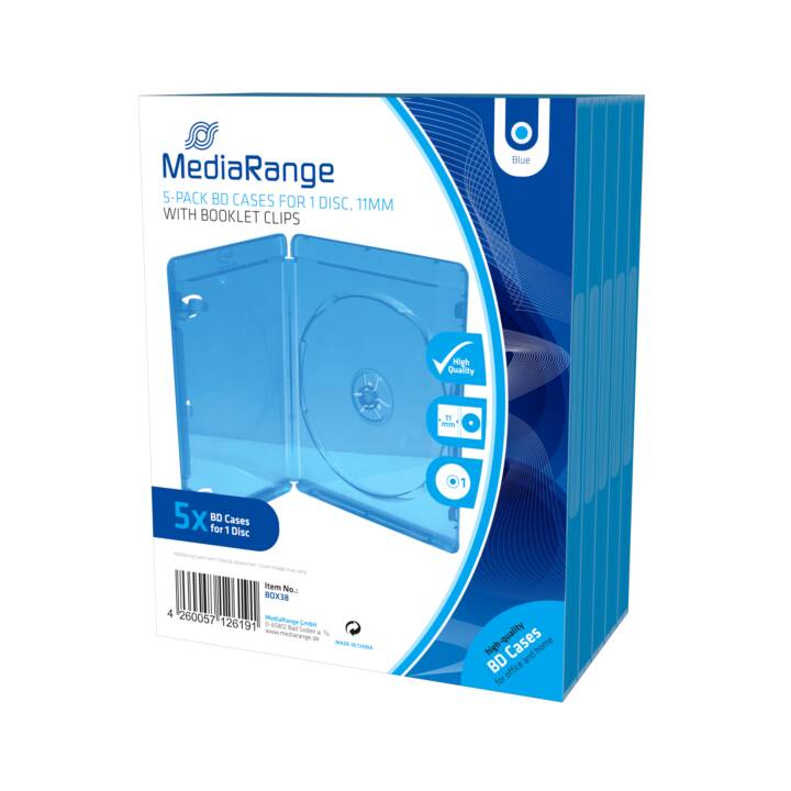 MEDIARANGE Sachet de rangement (DVD, CD)