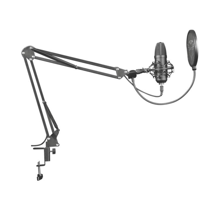 TRUST GXT  252+ Emita PLUS Microphone studio (Noir)