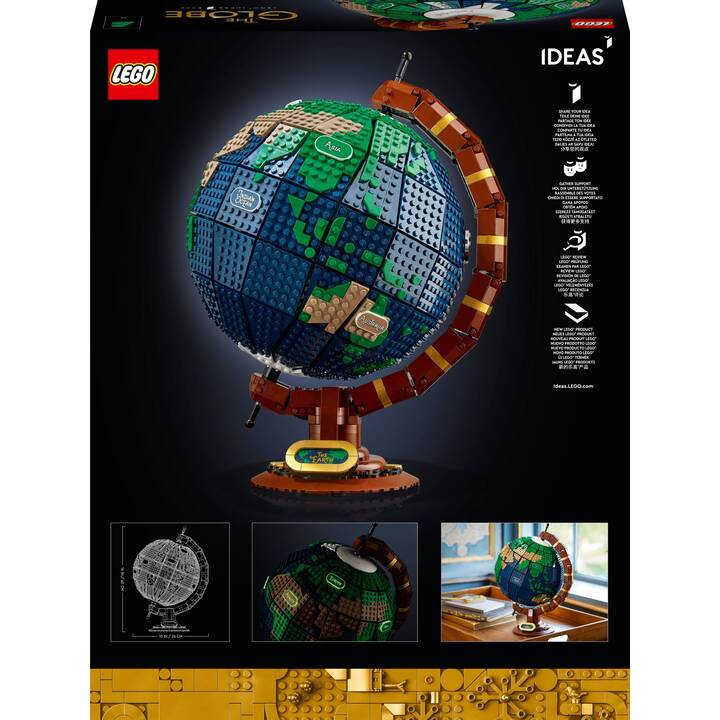 LEGO Ideas Le globe terrestre (21332, Difficile à trouver)