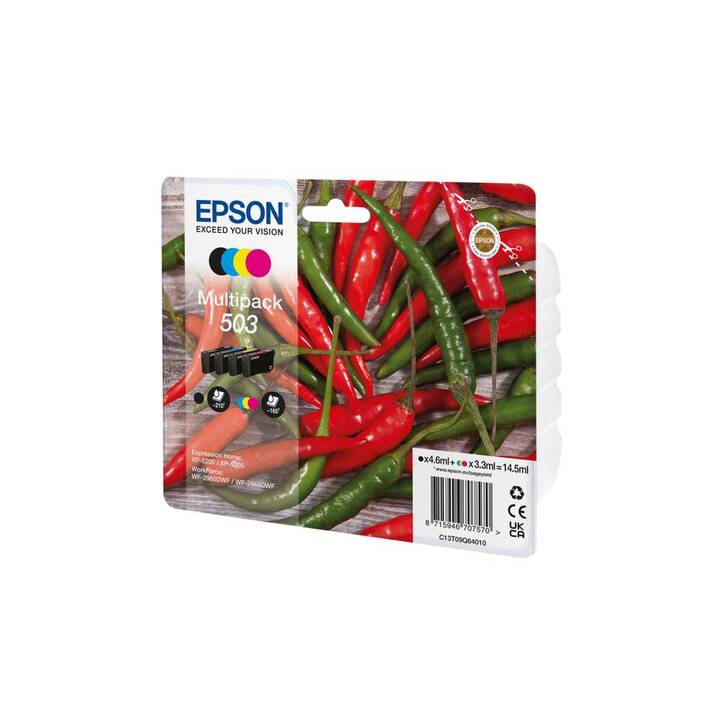 EPSON 503 (Gelb, Schwarz, Magenta, Cyan, Multipack)