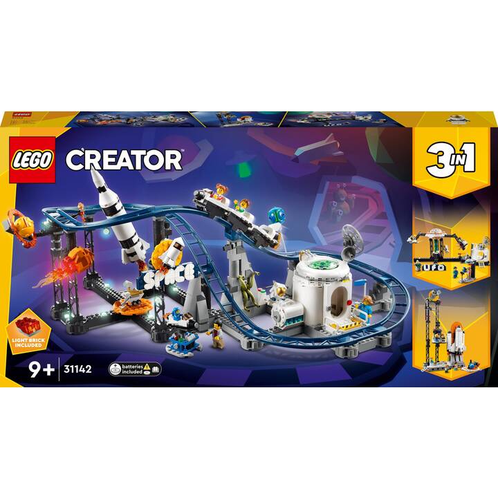 LEGO Creator 3-in-1 Montagne Russe spaziali (31142)