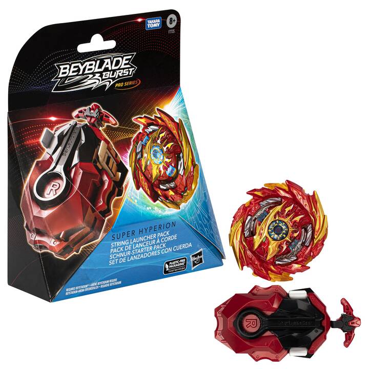 BEYBLADE Trottola Super Hyperion String Launcher