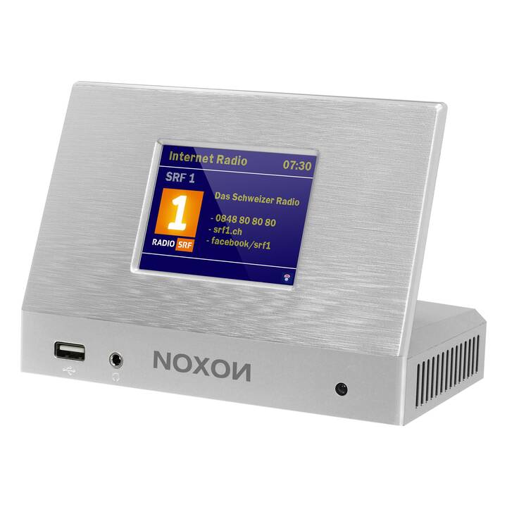 NOXON A120+ Internetradio (Silber)
