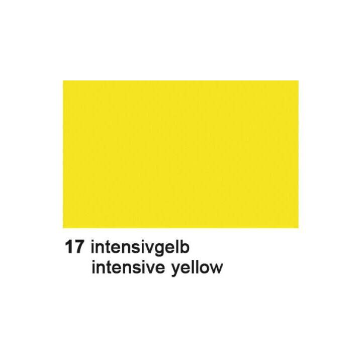 URSUS Tonzeichenpapier 17 (Gelb, A4, 100 Stück)