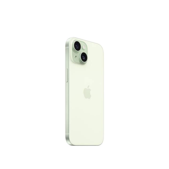 APPLE iPhone 15 (512 GB, Grün, 6.1", 48 MP, 5G)
