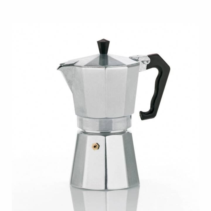 KELA Italia (3 Tassen, Silber, Schwarz)