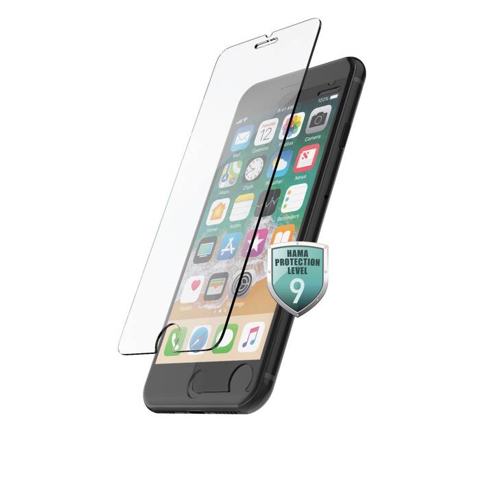 HAMA Vetro protettivo da schermo Premium Crystal Glass (iPhone 6s, iPhone 7, iPhone 6, iPhone SE 2020, iPhone 8, 1 pezzo)