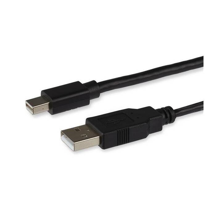STARTECH.COM Adattatore (Spina Mini DisplayPort, USB Tipo-A, DVI-I, 0.358 m)