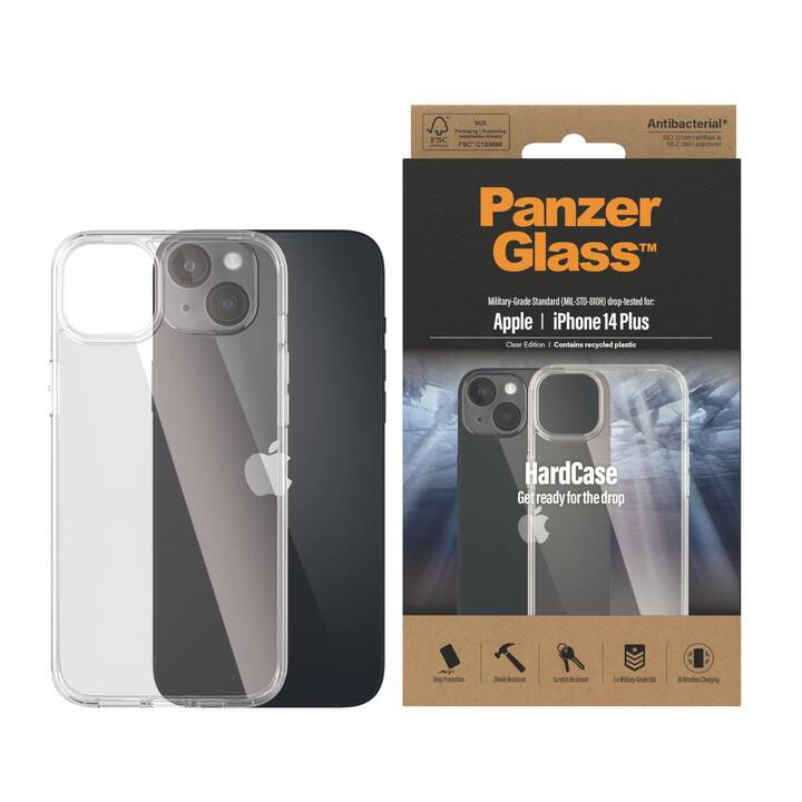 PANZERGLASS Backcover HardCase  (iPhone 14 Plus, Transparente)