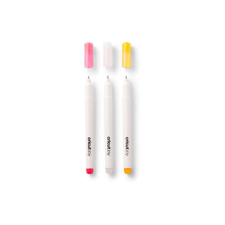 CRICUT Penna gel Joy Opak (Pink, Arancione, Bianco)