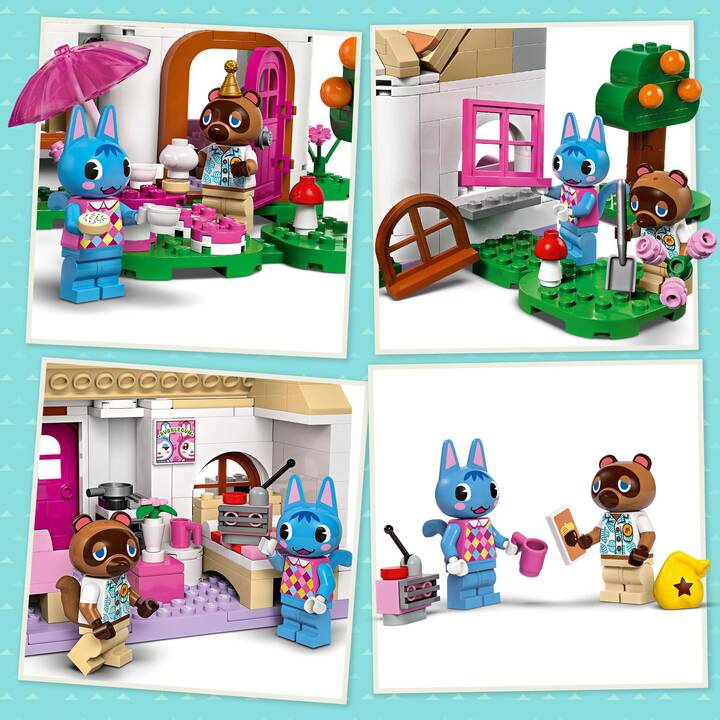 LEGO Animal Crossing Boutique Nook et maison de Rosie (77050)
