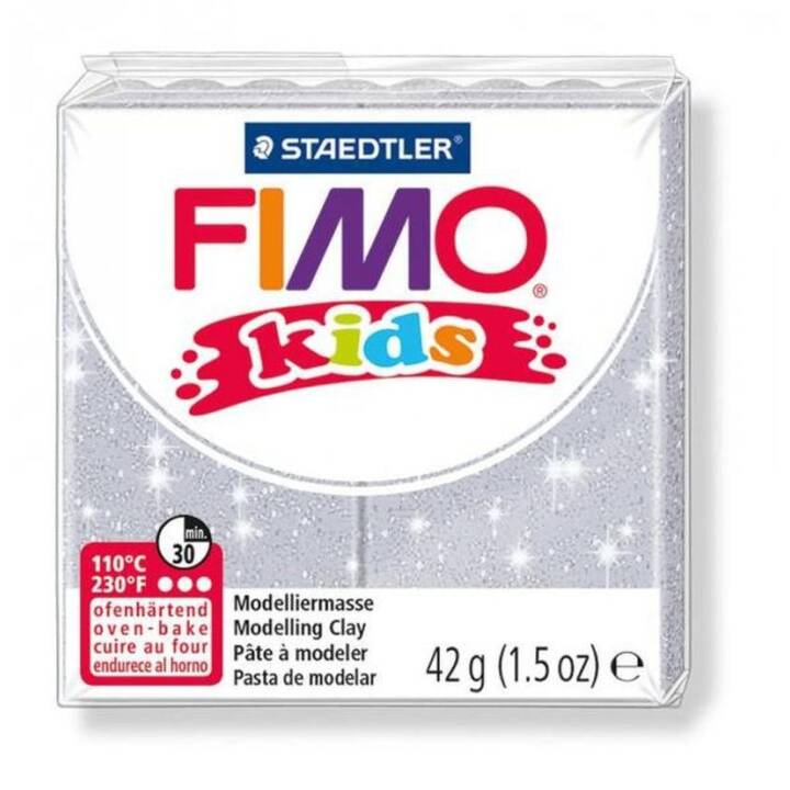 FIMO Pâte à modeler (42 g, Argent)