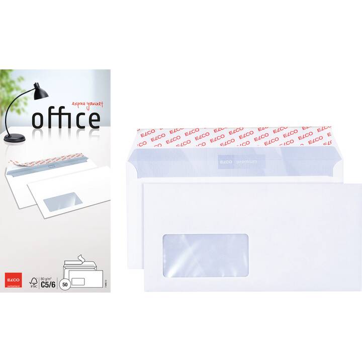 ELCO Enveloppes Office (C5/6, 50 pièce, FSC)