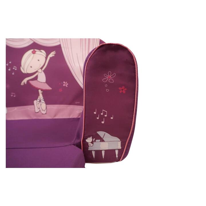 KNORRTOYS Divano per bambini Miniclara Wonderland (Viola, Pink)