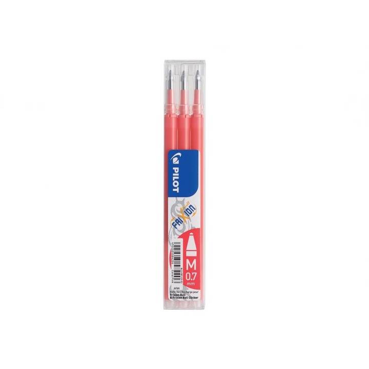 PILOT PEN Mine per penna a sfera FriXion (Rosa, 3 pezzo)