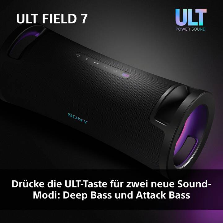 SONY Ult Field 7 (Bluetooth, Schwarz) - Interdiscount
