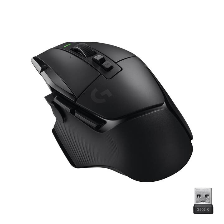 LOGITECH G502 X Lightspeed Souris (Câble et sans fil, Jeu)