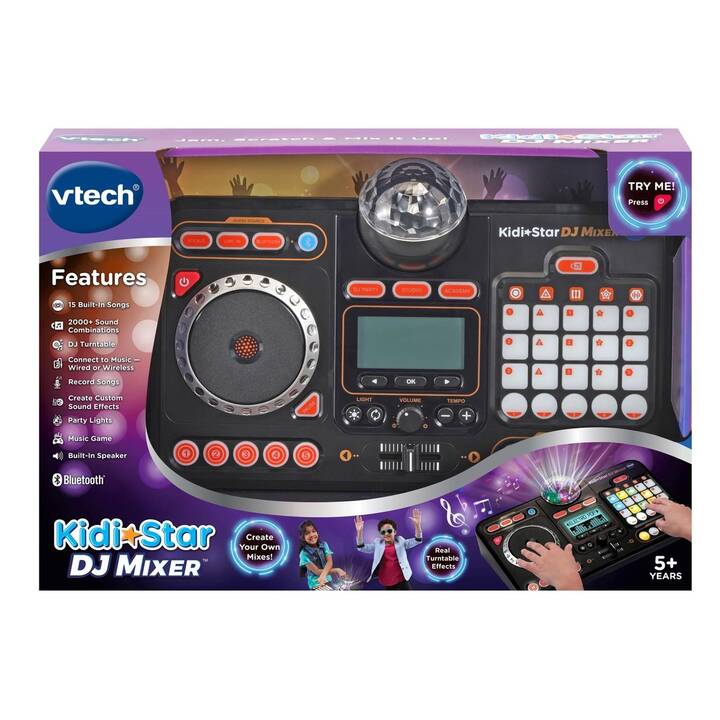 VTECH KinderDJ Mixer Kidi (Mehrfarbig) Interdiscount