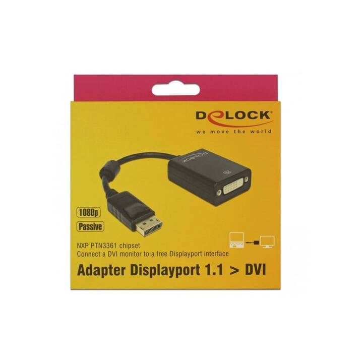 DELOCK Adattatore video (DisplayPort)