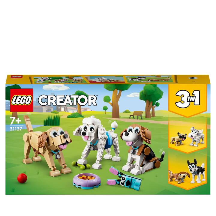 LEGO Creator 3-in-1 Adorabili cagnolini (31137)