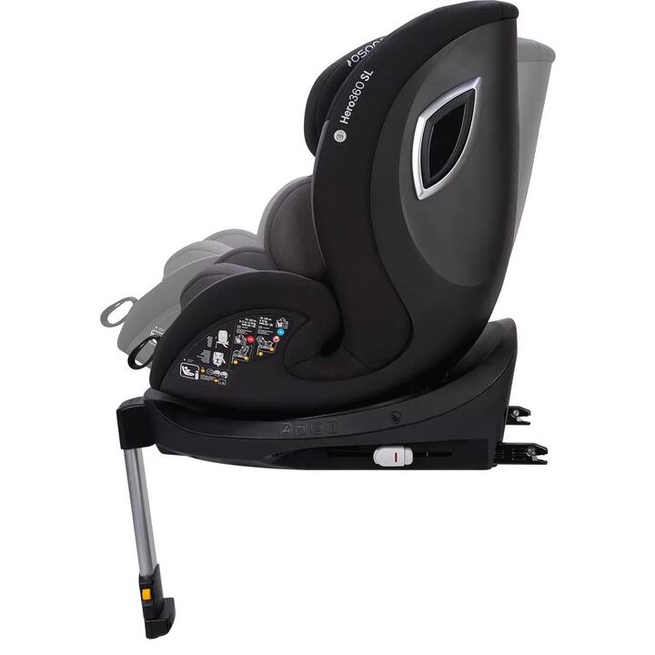 OSANN Autokindersitz Hero 360 SL (Grau, Schwarz)