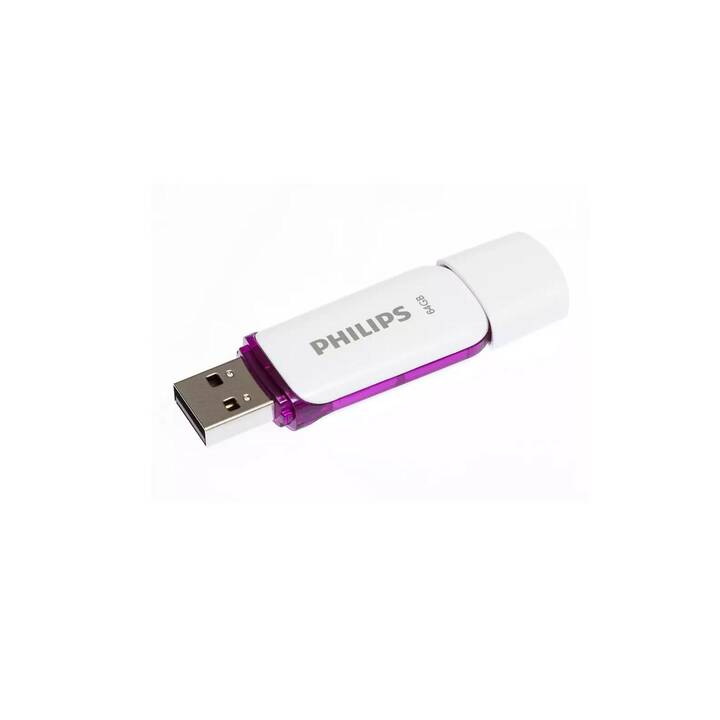 PHILIPS USB-Stick Snow Duo (64 GB, USB 2.0 Typ-A)