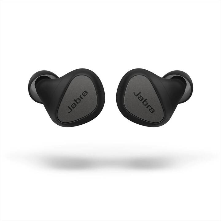 JABRA Elite 5 (In-Ear, ANC, Bluetooth 5.2, Titan, Schwarz)