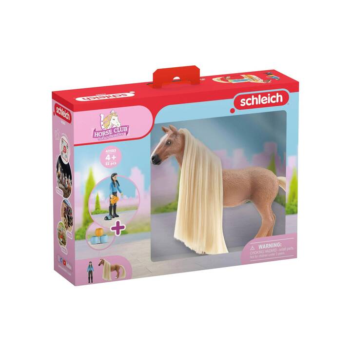 SCHLEICH Horse Club Sofia's Beauties - Kim & Caramelo Starter Set Set de figurines de jeu